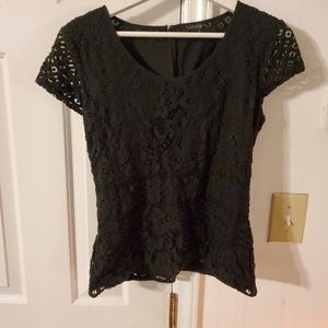 Black Lace Top